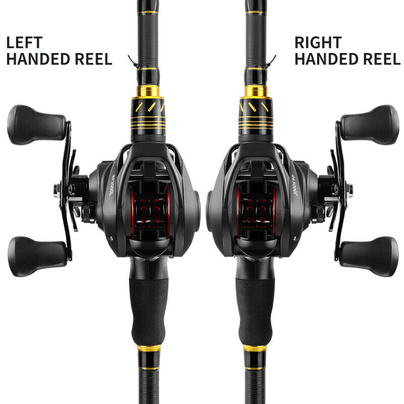 Bf2000 Reel High Speed 7.2:1 Gear Ratio 12+1Bb Fresh/Saltwater Magnetic Bra
