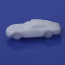 100pcs Unpainted White Car Models Train Layout 1:500