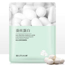 10Pcs BEOTUA Skin Care Snail Hyaluronic Acid Silk Protein Face Masks Moistu