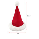 Pet Supplies Christmas Plush Dog Cap Decor Pet Cat Dog Christmas Santa Clau