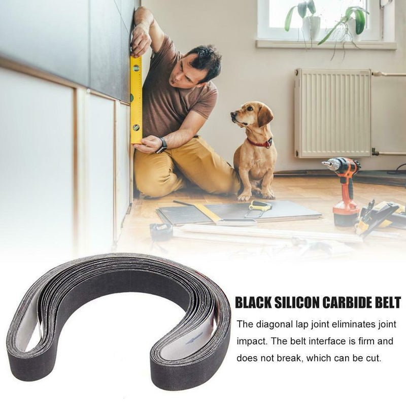 15PCS/SET 25*760MM Sanding Belts 600 800 1000 Grit Aluminum Oxide Belt Sander