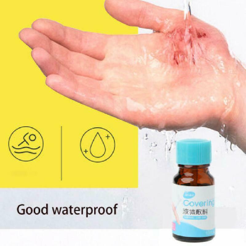 10ml Waterproof First Aid Liquid Bandage for Small Cut Wounds Healing Patch Gel