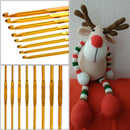 8Pc Aluminium Crochet Hooks Needles Crafts DIY Weave Craft Sewing Knitting Tools