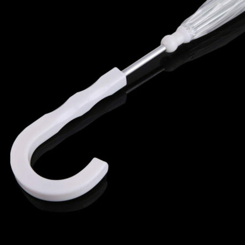 Transparent Pet Puppy Cat Dog Umbrella Play Dry Clean In Rain Snow Umbrella