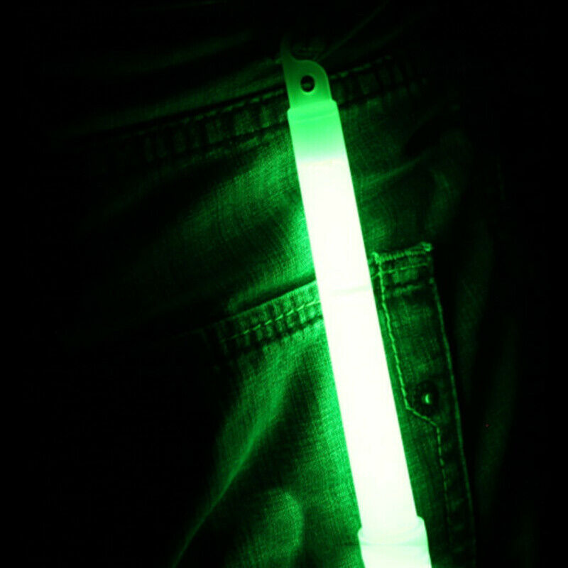 5pcs Green Glow Sticks with Hook  Christmas Wedding Disco Party Decor bvf