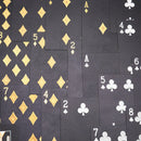 Waterproof Plastic Playing Cards Game Black Poker Polish Poker Star Board GSEAU