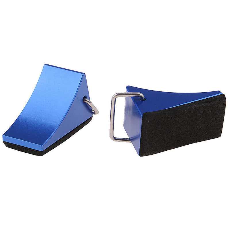 2pcs 1/10 Scale Wheel Stop Tire Chocks Wedge for RC Truck Crawler Tractor