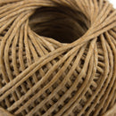 100M 2MM Natural Hemp Linen Cord Twisted Burlap Jute Twine Rope String Craft