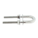 M8*100 Bow Eye Stern Eye, Boat U-Bolt, Marine Grade, 304 SS, Rust-Resistant