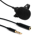 3.5mm Lavalier Microphone Live Broadcast Recording Mini Tie Clip Audio Mic