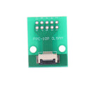 1Pcs 10-Pin 0.5mm FFC FPC to 10P DIP 2.54mm PCB Converter Board Adapter J3