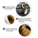 PRO,Car Vehicle Interior Ornament White Bobbing Head Nodding Dog White R8Y0
