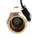 DC 250V G1/2" DN15 70W Water Flow Sensor Switch Meter Copper Liquid Flow Switch