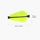 12Pcs Floating Foam Strike Indicator Accessories for Fly Fishing -Red&Yellow