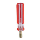 Red Clear Plastic Handle CATV Cable F Connector Insertion Tool Imperial Uni L4S4