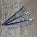 16cm Dog Cat Pet Stainless Steel Double Row Teeth Brush Grooming Hair Comb Kit