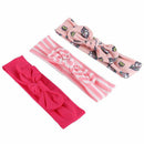Baby Girls Tie Knot Headband Knitted Cloth Children Girls Elastic Hair Band