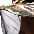 Beekeeping Hat Wide Brim Camouflage Mosquito Net Fishing Cap Bee Flying Inse JR