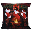 Xmas Home Pillowcase Pillowslip Sofa Cushion Covers (Christmas Stockings)