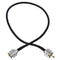 50cm UHF Connectors Male To Male Plug Coax Pigtail Cable Cord RG58 Coaxial Ca FT