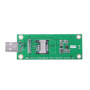 Mini PCI-E Wireless to USB Adapter Card With SIM Card Slot Test WWAN Module