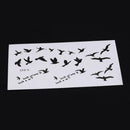 10 Sheets Flying Birds Temporary Tattoo Stickers Waterproof Body Art Decor
