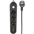 Smart  Power Plug Strip Surge Multi-Socket 4 Sockets Port  USB