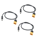 3pcs TS100 Soldering Iron Kit XT60 Male Bullet Connector to DC5525 Adapter Cable