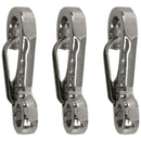 10 x EDC ALUMINIUM ALLOY MINI PARACORD CARABINER CLIPS SNAP HOOKS BUSHCRAFT