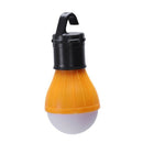 Outdoor 3 LED Camping Lamp Bulb Spherical Plastic Hanging Lamp Tent Lamp Bu