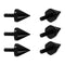 12 Pcs/Set 5mm Universal Motorcycle Windscreen