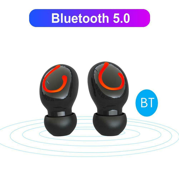 HBQ-Q32 TWS Wireless Bluetooth Earphone Earbuds w/Fire Type Display Charge Box