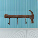 Wall Hook Archaistic Hammer Shape Hanger American Industrial Style Rack 3 H P6Q6