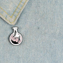 Magic Plant Bottle Brooch Badge Unisex Clothing Lapel Enamel Pins (Style 2) A