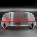 Adjustable Clip on Windshield Extension Spoiler Wind Deflector for Motorcyc M1I1