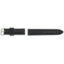 Military Black Silicone strap buckle for Men's wristwatch, 24 mm, U4W1