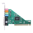 4CH CMI8738 Chipset Stereo Sound PCI Port Audio Card for Desktop PC