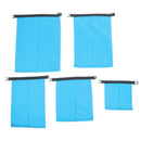 New 5 pcs Set Waterproof Dry Bag Sack Storage Pouch Camping Kayaking Blue