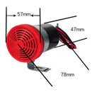 12-24V 105db Horn Reverse Back Up Siren Warn Car Reversing Alarm Beeper Warning