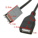 USB CABLE ADAPTER AUX 2008 Onwards For CIVIC JAZZ/CR-V/ACCORD/CR-Z 09-13 MP3 3C