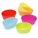 6pcs Silicone Cake Cupcake Cup Cake Tool Bakeware Baking Silicone MoldB Gw