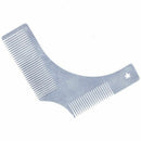 Beard Shaping Comb Stainless Steel Beard Shaping Tool Beard Modeling Templa