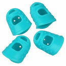 4pcs New Soft Silicone Guitar Thumb Finger Picks Protector Fingertips (Ligh W7P5