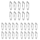 30x Stainless Steel Long Line Longline Clip for Fishing Snapper Tool 60mm