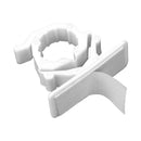 Fishing Rod Buckle Self-adhesive White Clip Lock Wall Mounted Paste Bracket