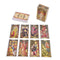Golden Art Nouveau Tarot Deck 78 Cards for Beginners Classic Art Nouveau Sty Hn