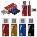 USB All in one Multi Memory Card Reader for Micro SD/TF M2 MMC SDHC MS MS PRO