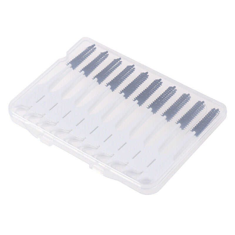 30 Pcs Dental Interdental Brush Floss Sticks Tooth Floss Head Toothpick Clea Gn