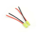 1pair Mini Tamiya Connector Male & Female 2pin Battery wire 16AWG FT