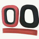 For Logitech  G930 Headphones Red Ear Pad Pads Cup Cups Cushions Earpads USG